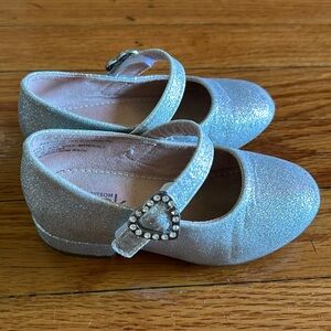 Girls Silver Shoes